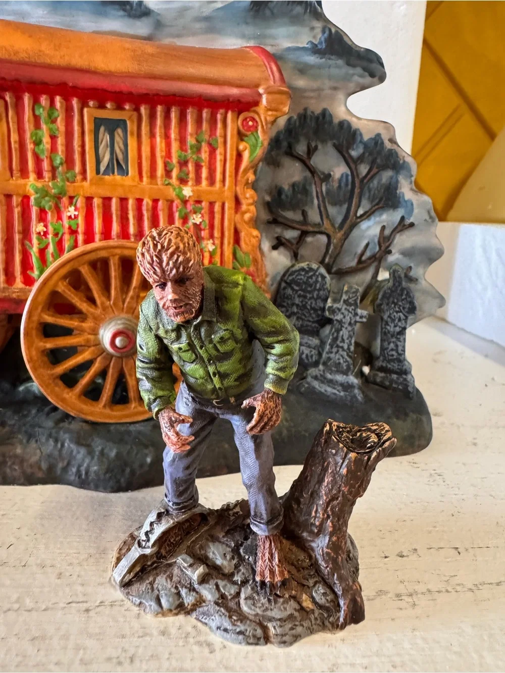 Department 56 The Wolf Man’s Curse Monsters series